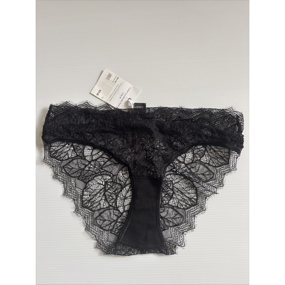 Olly Lingerie Cheeky Culotte Lace Panty Sz Medium All  Lace Designed‎ In Paris